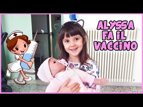 Alyssa fa il vaccino!