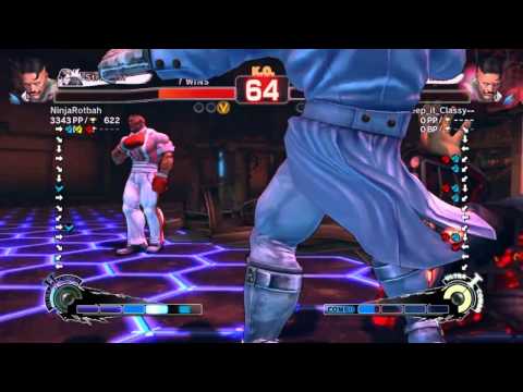 SSF4 AE: NinjaRotbah vs Keep_it_Classy-- (Dudley mirror)