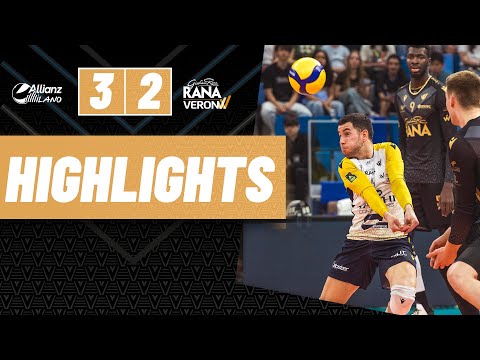 HIGHLIGHTS | Allianz Milano-Rana Verona | Semifinale Play Off 5° Posto
