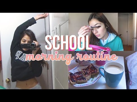 MORNING ROUTINE FOR GOING TO SCHOOL | Valentina Gonzalez