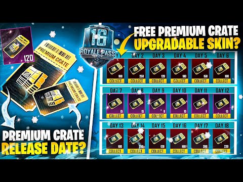 New Premium crate Release date | Upgradable Skin Expected in Premium Crate | PUBGM 