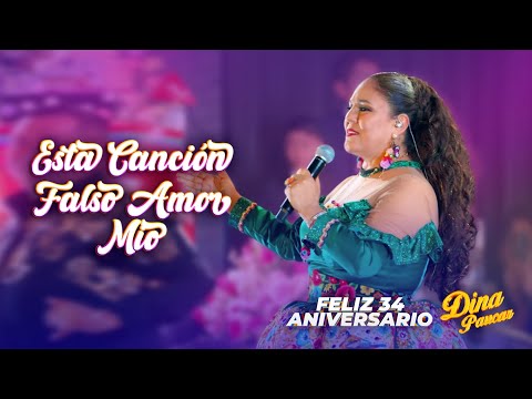 DINA PAUCAR - ESTA CANCIÓN, FALSO AMOR, MÍO (EN VIVO)