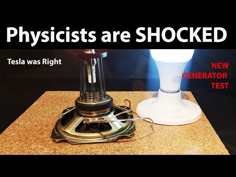Tesla Energy Experiment - Proof that Ether EXISTS #generator #energy #experiment #tesla