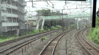 preview picture of video '前面展望 常磐線E231系快速我孫子→柏 Joban Line Abiko→Kashiwa Cabview'