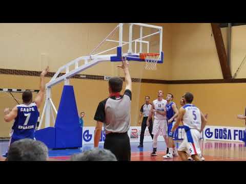 1. kolo Druge lige Srbije KK Mladost-KK Sloga 89:77 Smed.Palanka 5.10.2019.