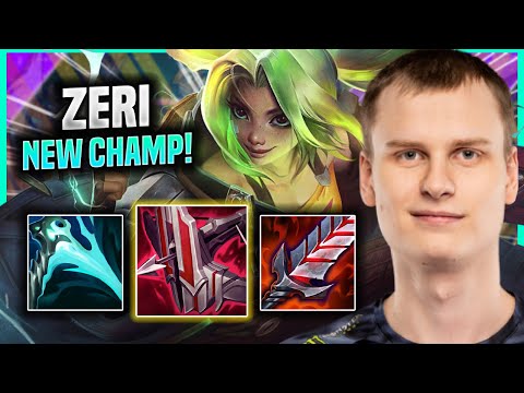 UPSET TRIES NEW CHAMPION ZERI ADC! - FNC Upset Plays Zeri ADC vs Tahm Kench! | Season 2022