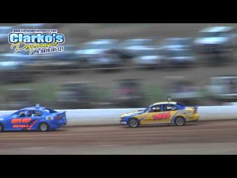Modified Production - Heat 3 - Wild Desert Series - Gympie Speedway - 27.10.12