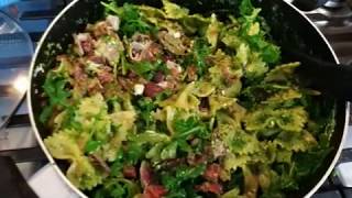 オーストラリアで作る簡単パスタの夕飯。Antipasto Pasta.