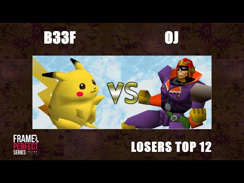 FPS4 Losers Top 12 - B33f (Pikachu) Vs. OJ (Falcon) Smash Remix
