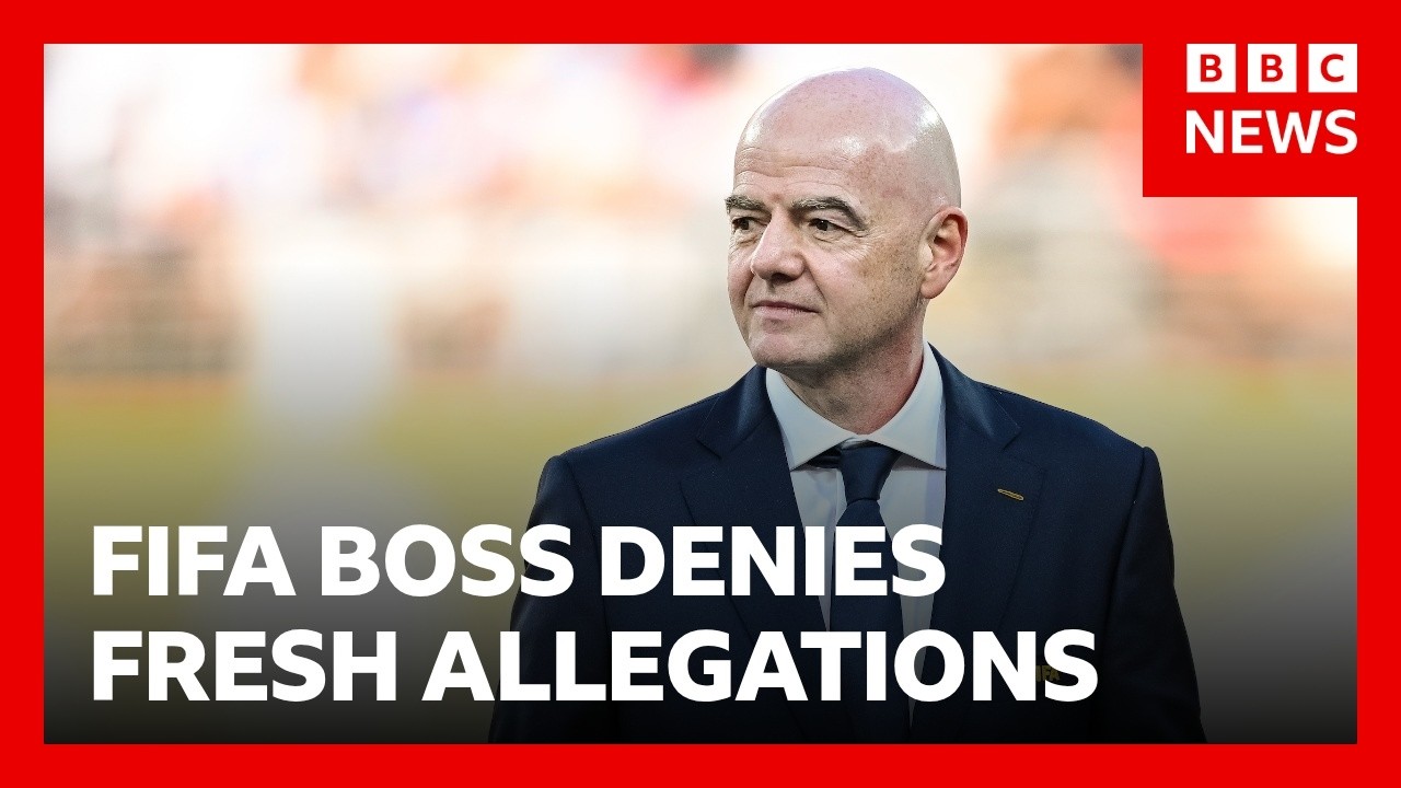 Video: Infantino denies UEFA paid six-figure sum to alleged lover
