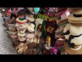 World Famous Bahamas Straw Market Walking Tour Bay Street In Nassau Capital New Providence Island 4K