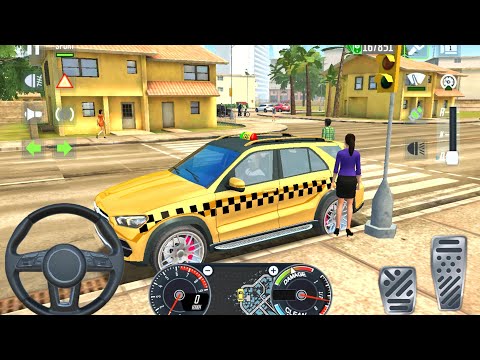 Taxi Sim 2020 - 4x4 Uber City Car Driver 🚖👮 Car Game Android Gameplay