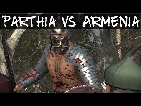Total War Rome 2 Online Battle 148 Parthia vs Armenia