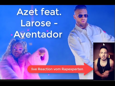 AZET X LAROSE - AVENTADOR (prod. by Lucry & Suena) live Reaction vom Rapexperten