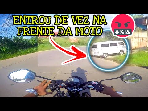 Entrou de vez na frente da moto #motovlog #xracingvideos