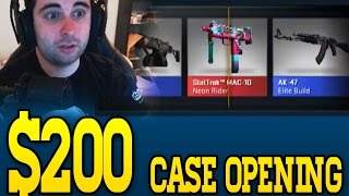 $200 Case Opening Of Chroma Falchion Phoenix - Bad Decisions With Nick!