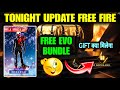 TONIGHT UPDATE FREE FIRE WINTERLANDS PRIME GIFT FREE FIRE EVO BUNDLE TOKEN TOWER