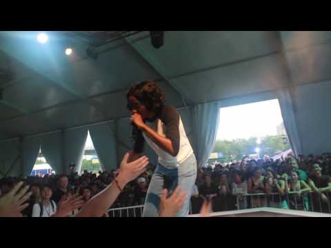 Little Simz - Live at Concrete and Grass festival, Shanghai 2016