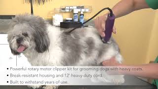 EasyClip Groomâ„¢ Detachable Blade Clipper Kit - Purple, 65785