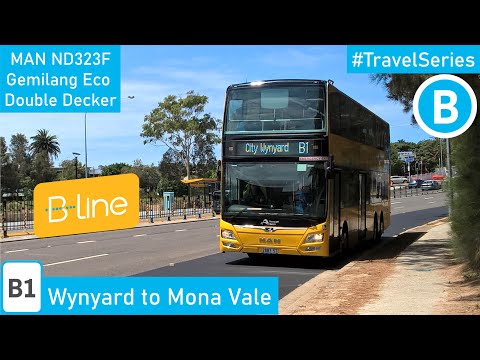 (Route B1) State Transit MAN ND323F/Gemilang Eco Double Decker, 2859 ST [Mona Vale]