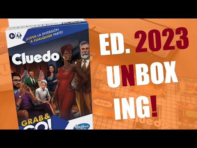 Vídeo relacionado con Hasbro Gaming Cluedo Grab and Go, Juegos Portátiles de Viaje para 3 a 6 Jugadores, Juguete de Estrategia para Mesa, Fiestas con Amigos, Regalo para Niños y Niñas de 8 Años o Más