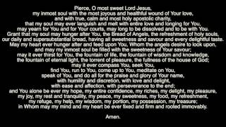 Prayer of St Bonaventure