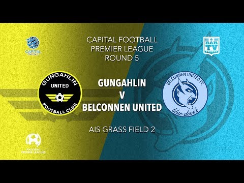 2019 Capital Football Premier League - U20's and 1st Grade Round 5 - Gungahlin v Belconnen United