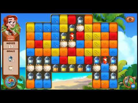 Lost Island Blast Adventure Level 1282 - NO BOOSTERS 🏝️ | SKILLGAMING ✔️