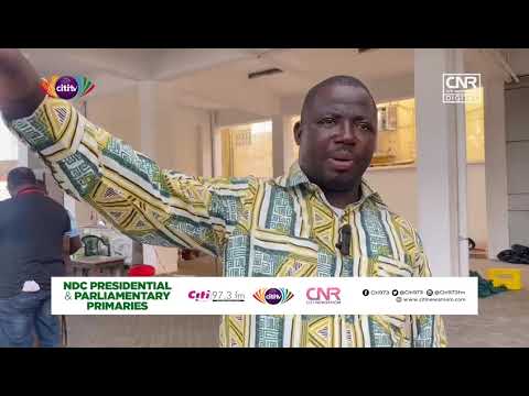 NDC Primaries: NDC Dep. Sec. Mustapha Gbande Explains Low Turnout at primaries. #CitiNewsroom