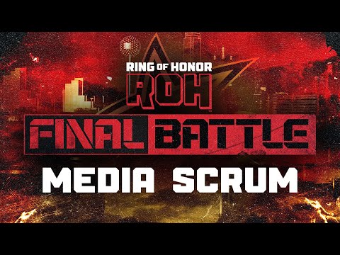 Watch: ROH Final Battle Media Scrum | 12/15/23, Garland, Texas