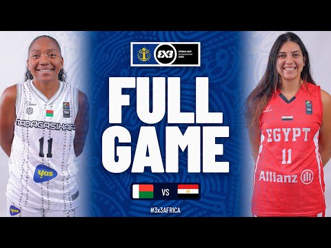 Madagascar 🇲🇬 vs Egypt 🇪🇬 | Women | Full Pool Game | FIBA 3x3 Africa Cup 2025