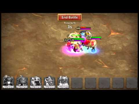 Castle Clash Boss Tier 1 With Shaman #2 (Solo)