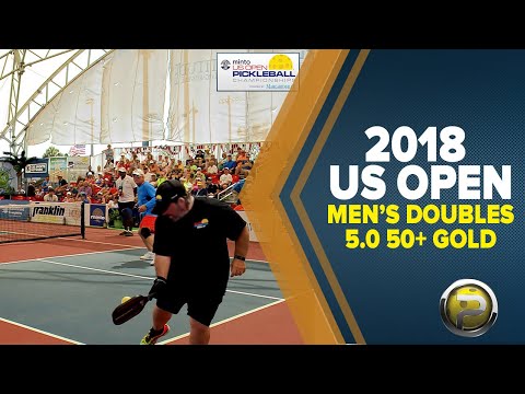 Lost Match - 2018 US Open Mens Doubles 5.0 - 50+ GOLD