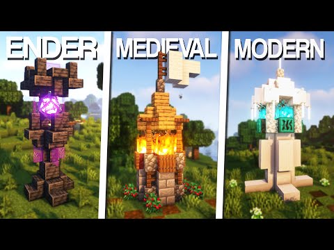 Minecraft: 3 Working Defense Towers