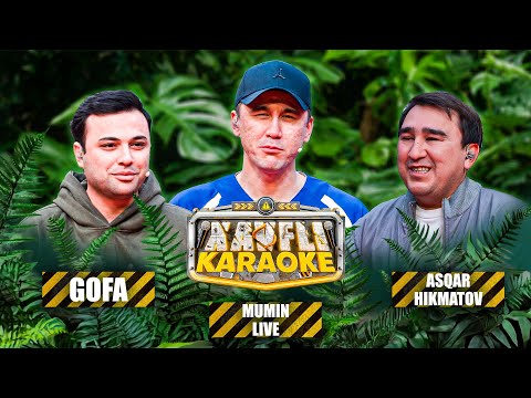 XAVFLI KARAOKE - GOFA x MUMIN LIVE x ASQAR HIKMATOV