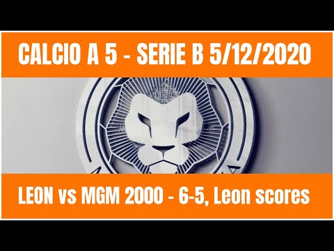 Calcio a 5 - Serie B, 5/12/2020 Leon vs MGM 2000, 6-5