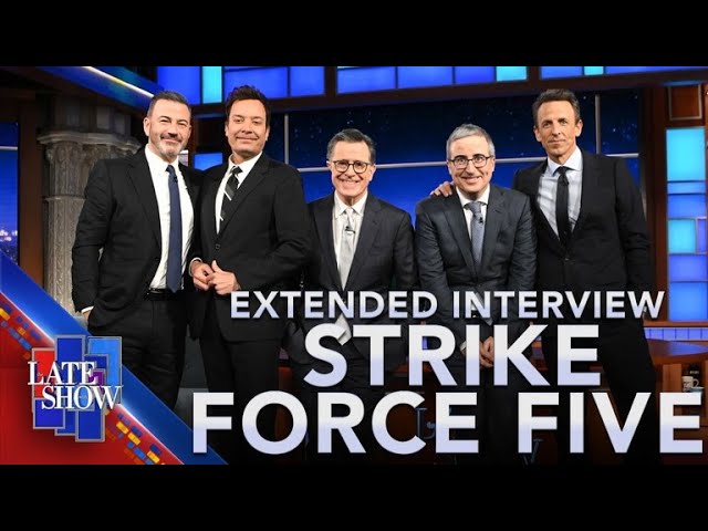 Strike Force Five Is And Always Will Be: Kimmel, Fallon, Meyers, Oliver and Colbert SDDEFAULT Thumbnail