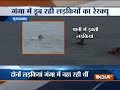 Moradabad: Girls saved from drowning during Ganesha idol immersion in Ganga