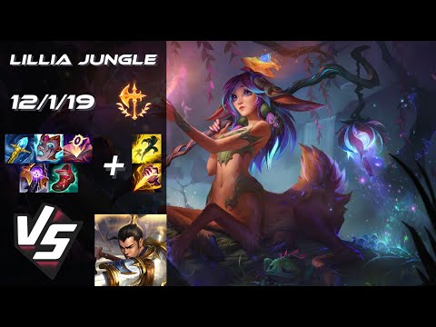 JUNGLE Lillia vs Xin Zhao - EU Grandmaster Patch 14.13