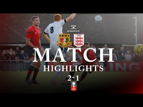 Highlights - Sittingbourne FC 2 Faversham Town 1 - FA trophy