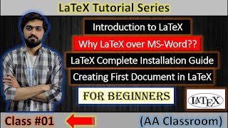Introduction to LaTeX  Complete Installation  Firs