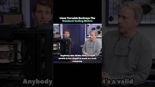 Linus Torvalds Destroys The Dumbest Coding Metric #shorts #linux #coding #knowledge