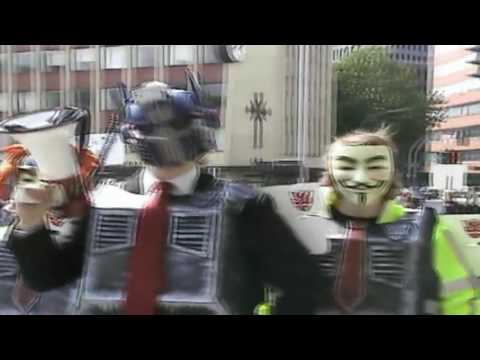 AnonBots vs DeceptiveCons Anonymous Hamburg Double Feature 08-15-09