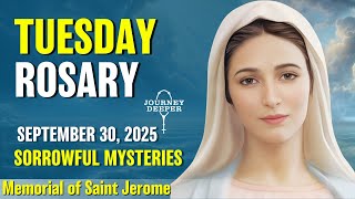 Tuesday Rosary 💙 Sorrowful Mysteries of the Rosary 💙 September 30, 2025 VIRTUAL ROSARY