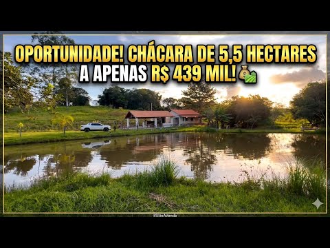 CHÁCARA INCRÍVEL RIO AÇUDE AGUA DE MINA CASA E QUIOSQUE IBAITI R$439Mil