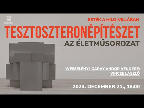 Tesztoszteronépítészet: Az életműsorozat – Vincze László