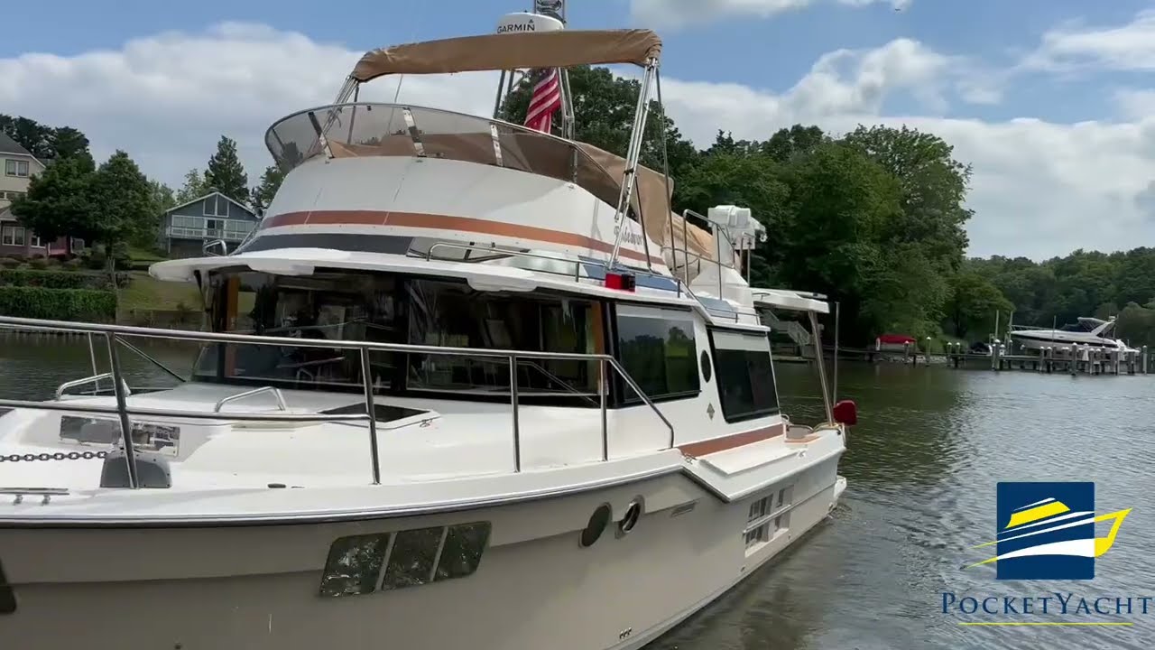 Used Ranger Tugs R-41CB for Sale | 2021 Command Bridge with Gyro, Starlink & Dinghy| PocketYacht.com