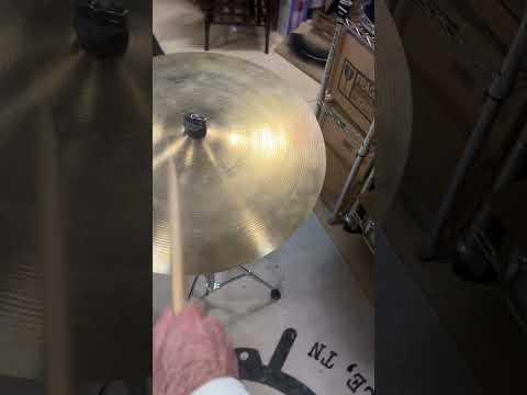 Vintage 70’s Zildjian A 20” Hollow Logo Medium Ride Cymbal (50 Years Old) image 6