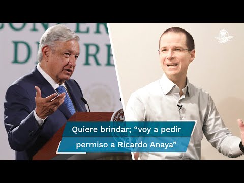 AMLO: Voy a pedirle permiso a Anaya para tomarme una caguama por triunfo de Morena