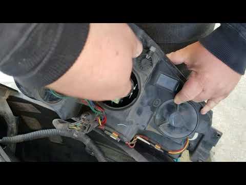 How To Replace 2009 Chevrolet Chevy Impala driver side Headlight bulb DIY Sylvania H-11 realtime